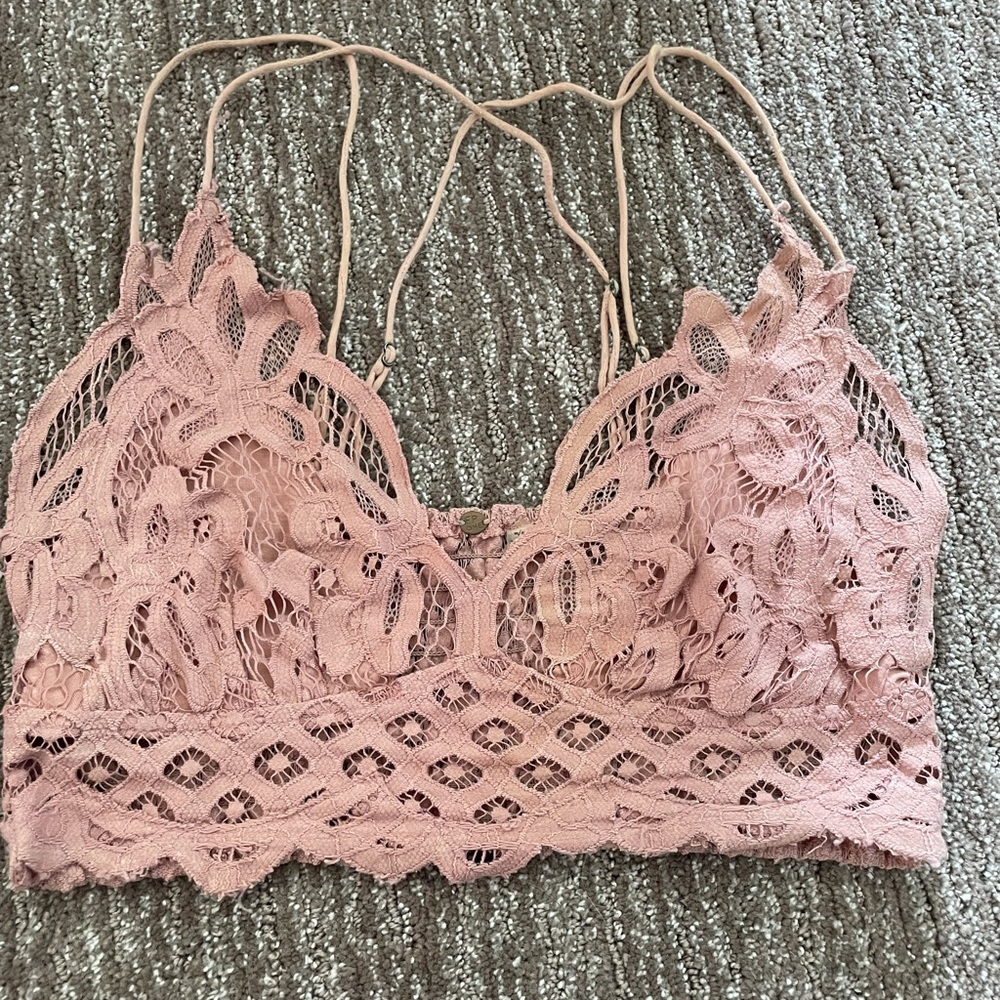 free people lace bralette